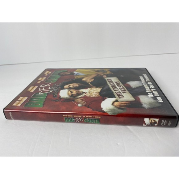 Bad Santa (DVD, 2004, Badder Santa: The Unrated Version) - Picture 3 of 6